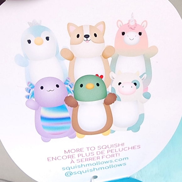 RAINA 🐧 Blue Penguin Hug Mees Original Squishmallow by Kelly Toy ☆》NWT《☆ - Picture 5 of 8